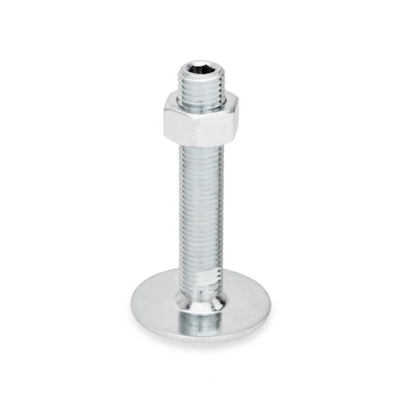 J.W. Winco GN40-50-M16-100-A0-UK Leveling Feet 40-50-M16-100-A0-UK